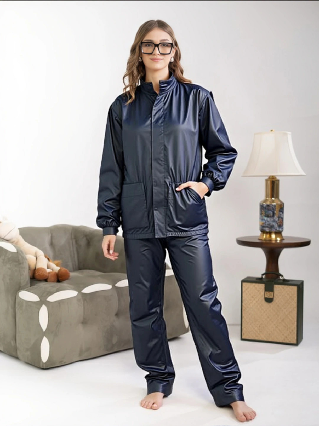 women black rainsuit(3405_black)