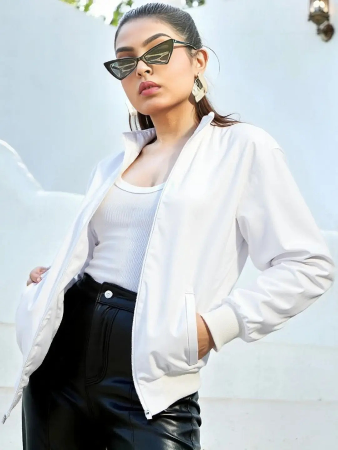 white jacket for women