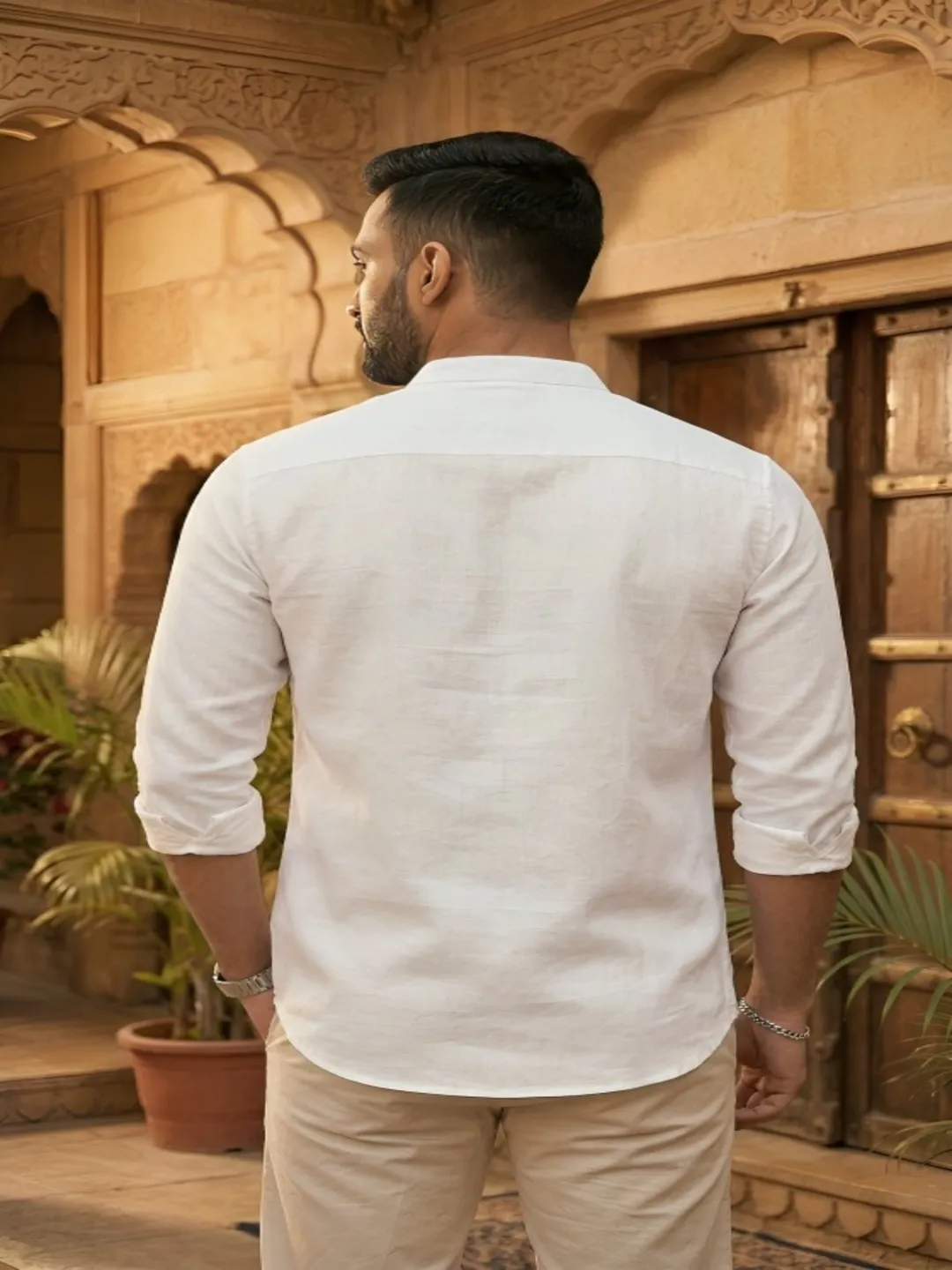 Modern Fit Short Kurta for Men