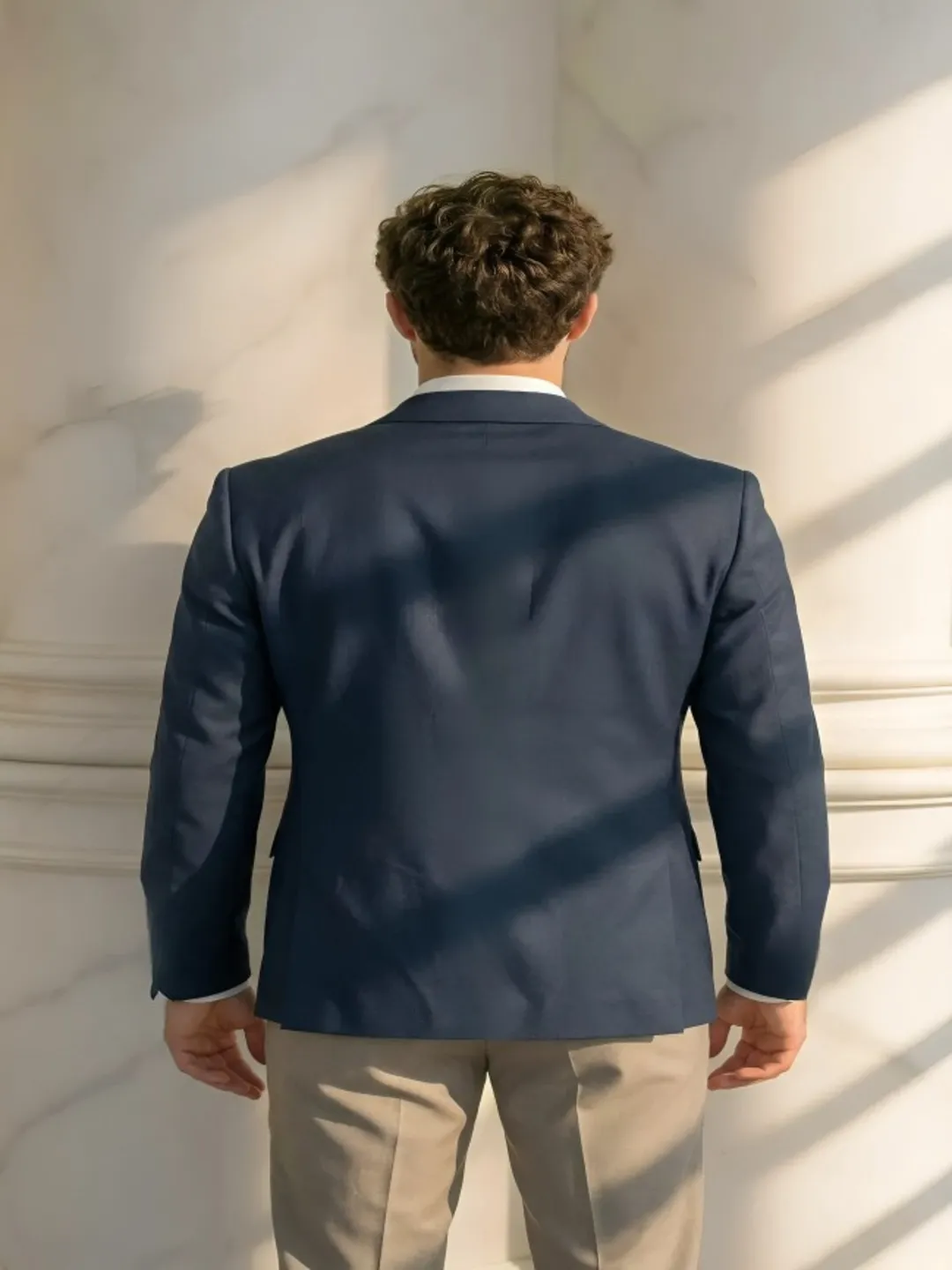 Classic Navy Blue Blazer