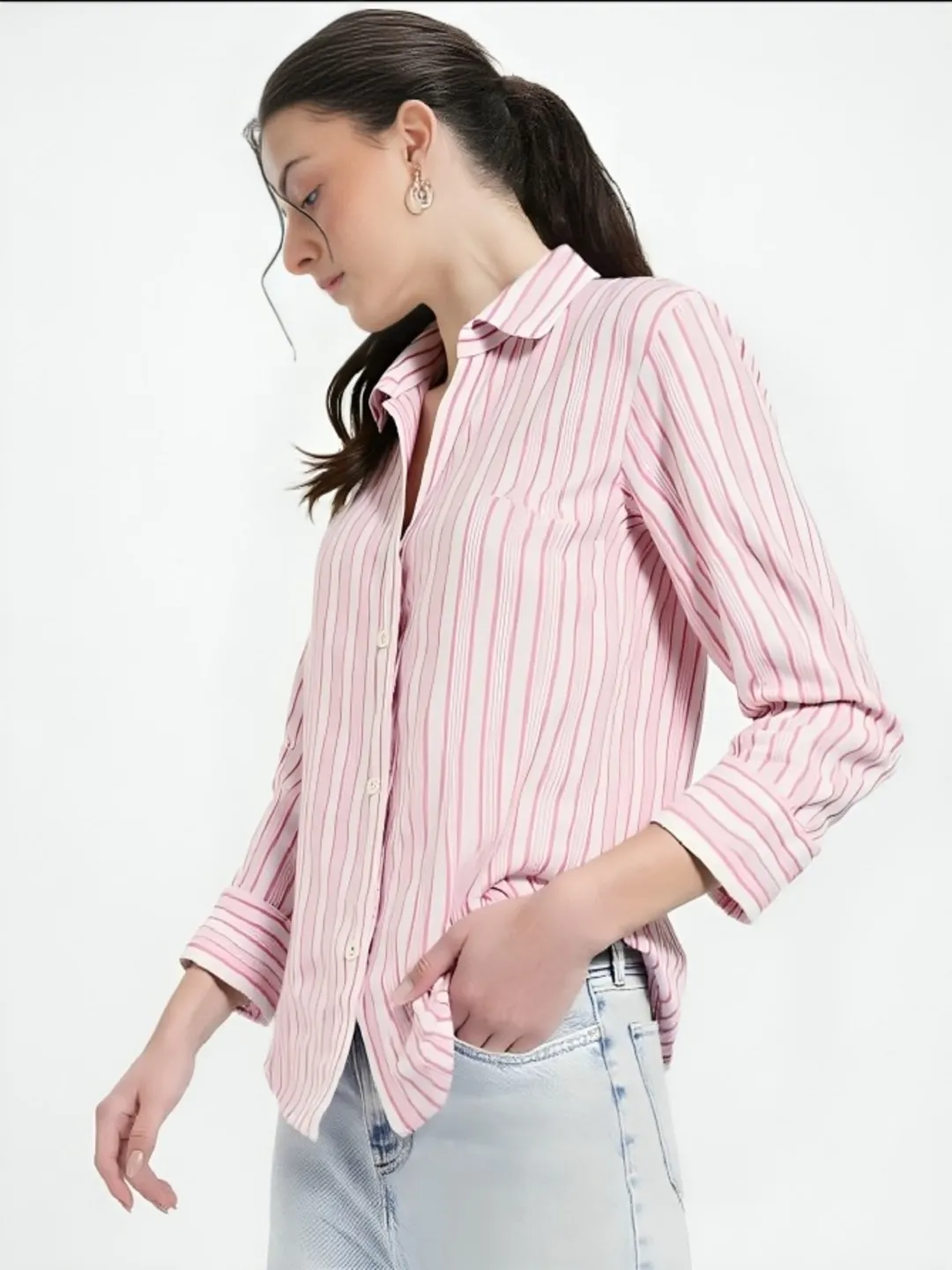 womens pink crush shirt